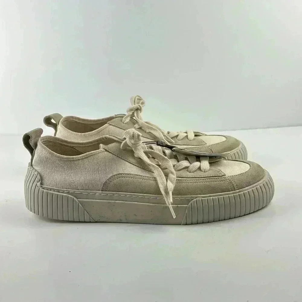 MNG LIMITED EDITION organic cotton Committed EU 43 NWT Beige and Creme colors - Picture 8 of 12